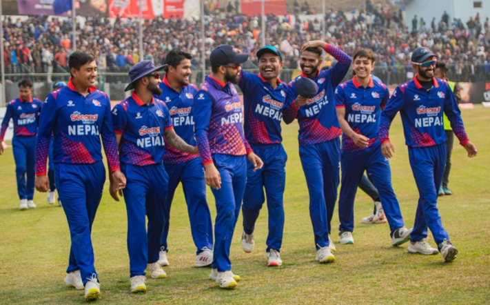 Nepal Roars Victorious Stunning Cricket Triumph Sweeps The Nation