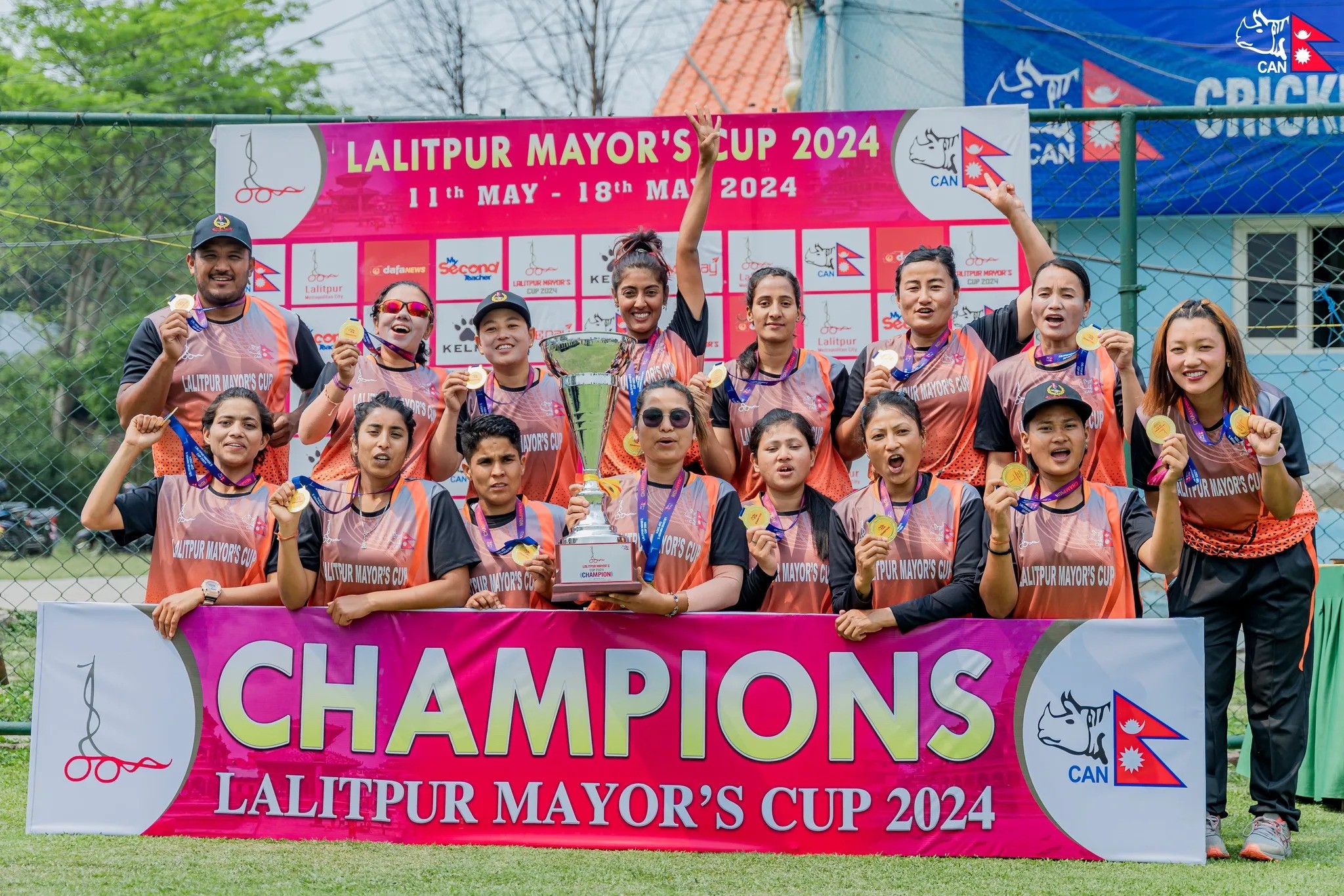 APF Women Triumph in Lalitpur Mayor’s Cup 2024 - Cricket Association of ...